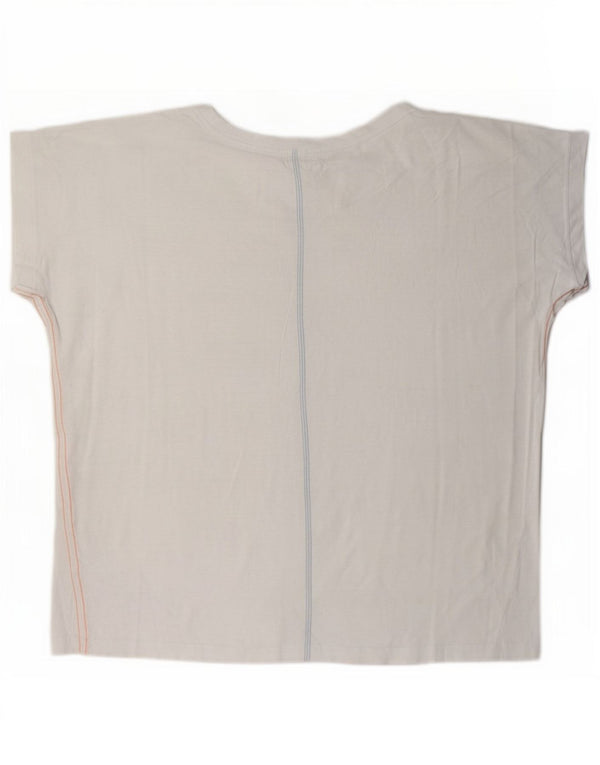 T-shirt da donna White Stuff Top UK 20 2XL cotone