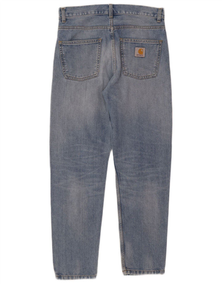 Jeans affusolati da uomo Carhartt W28 L28 poliestere blu