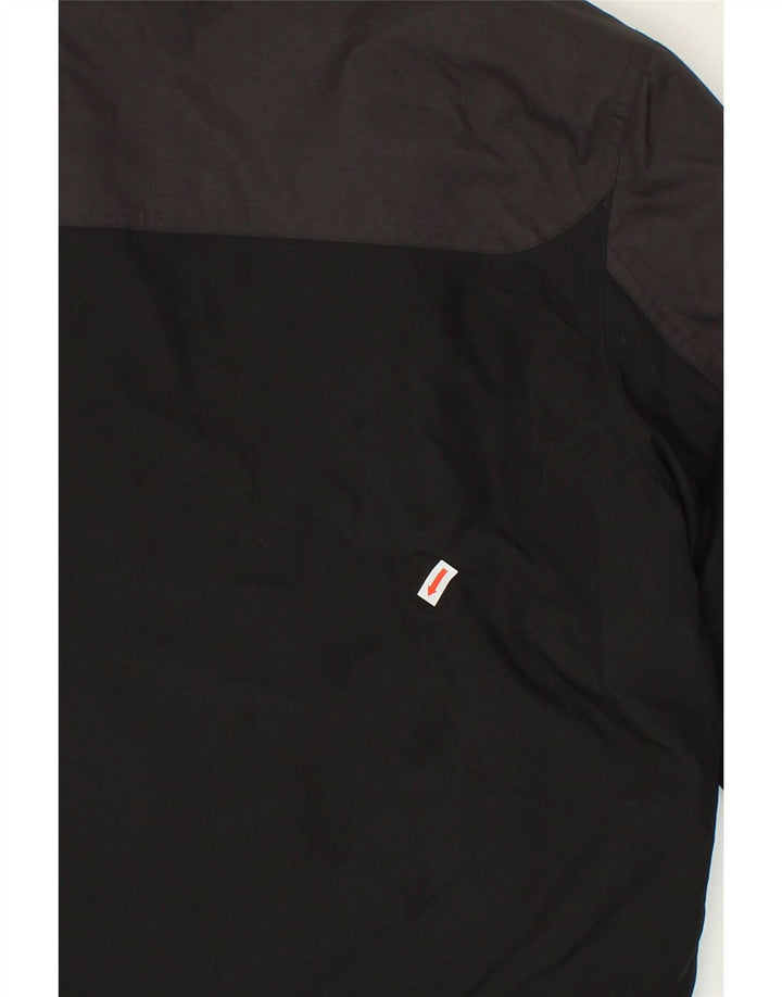 PUMA Boys Windbreaker Jacket 13-14 Years XL Black Colourblock Polyester Vintage Puma and Second-Hand Puma from Messina Hembry 
