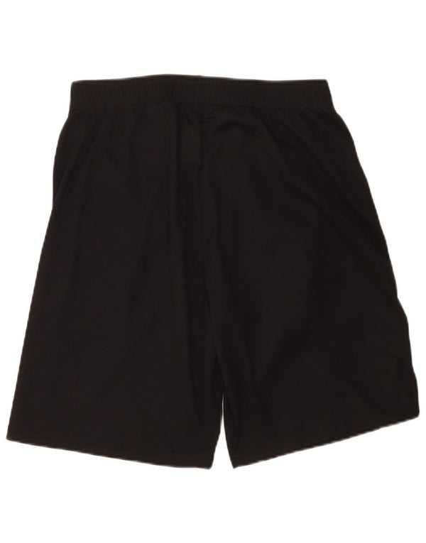 Pantaloncini sportivi Macron da uomo HELLAS VERONA grandi in poliestere nero