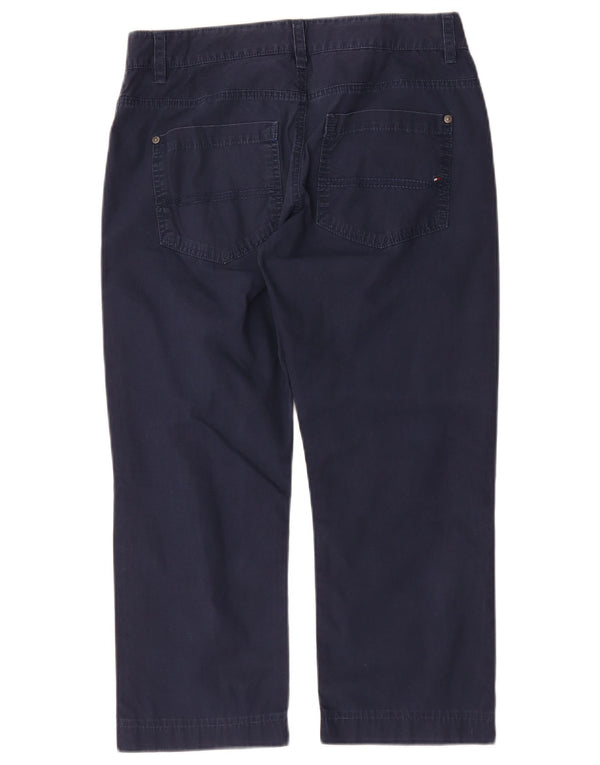 Pantaloni corti dritti da bambino Tommy Hilfiger 15-16 anni W32 L23 Blu navy