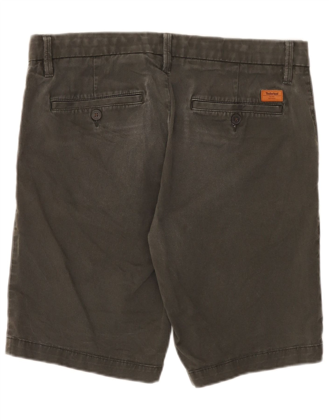 Pantaloncini chino da uomo Timberland W32 cotone grigio medio
