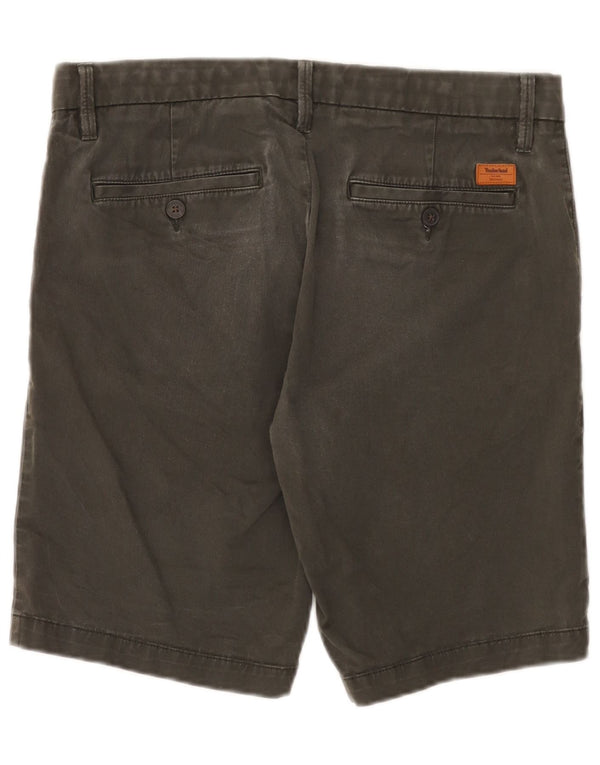 Pantaloncini chino da uomo Timberland W32 cotone grigio medio
