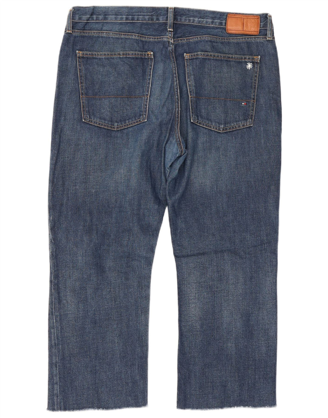 Jeans corti da uomo Tommy Hilfiger W38 L25 cotone blu