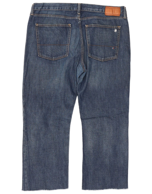 Jeans corti da uomo Tommy Hilfiger W38 L25 cotone blu