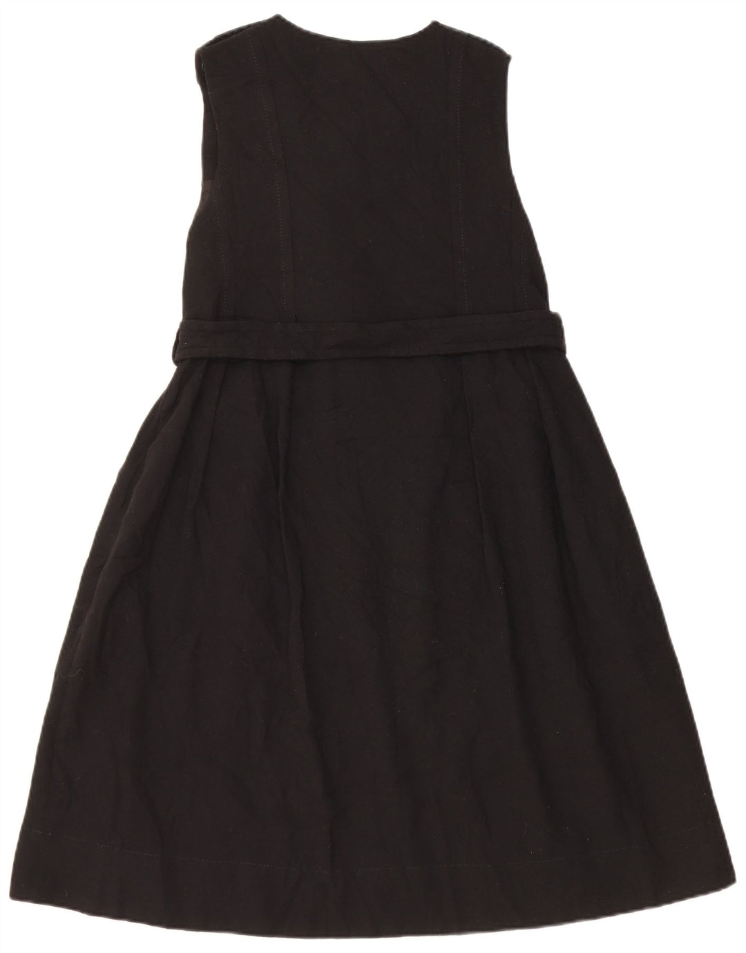 Abito a trapezio senza maniche da donna Massimo Dutti EU 38 piccolo in lana nera