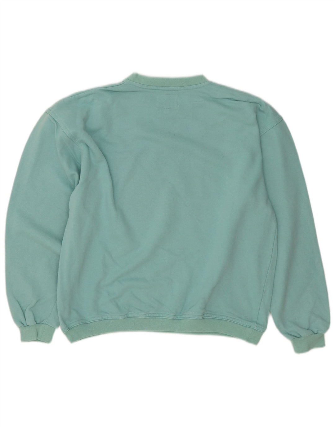 Felpa oversize con grafica da donna Vagabond UK 10 piccola turchese