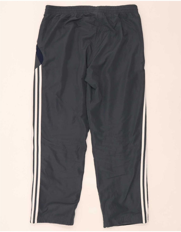 Tuta intera Adidas Climalite da uomo UK 44/46 Large Grigio Colourblock