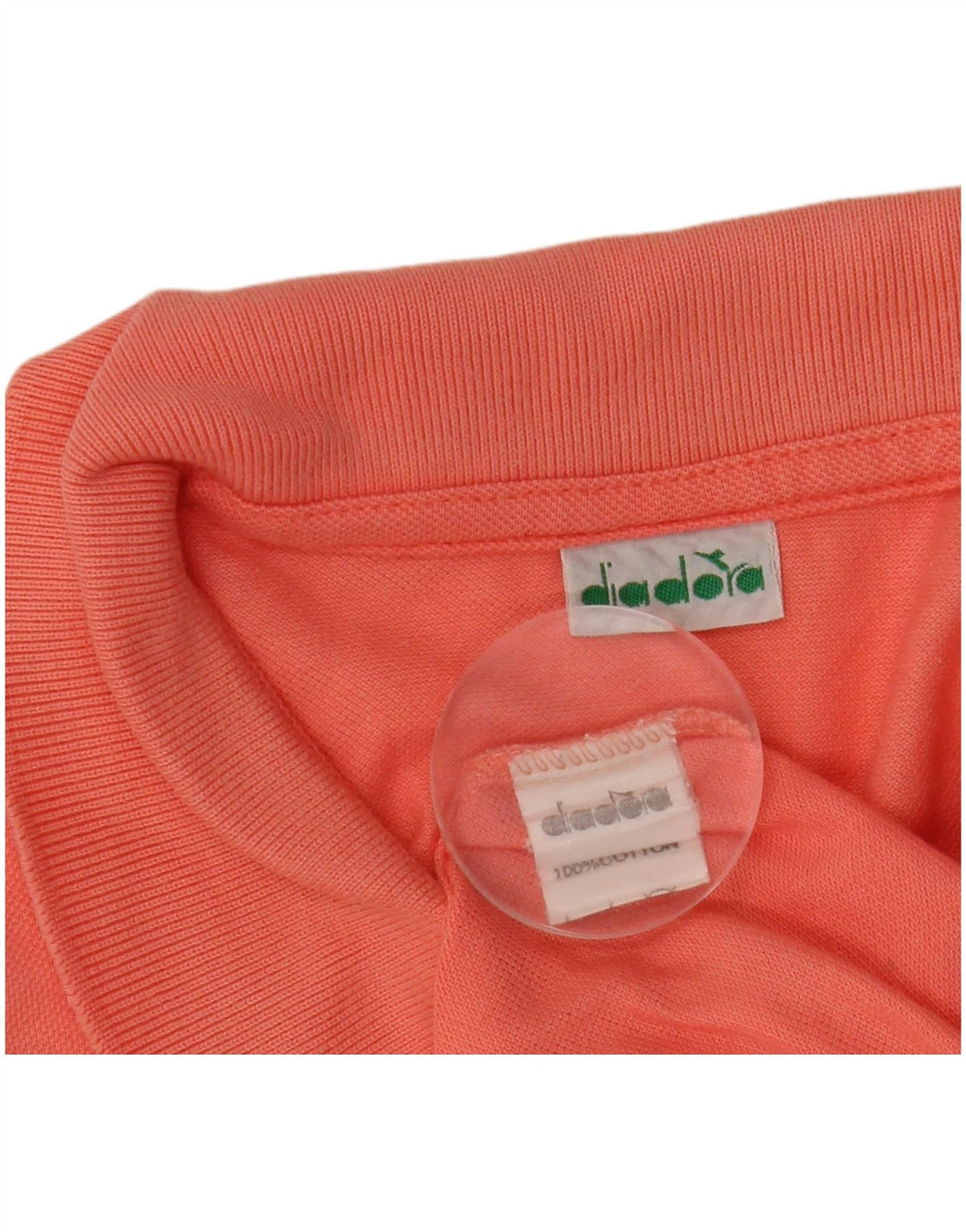 Polo DIADORA Uomo Large Rosa Cotone