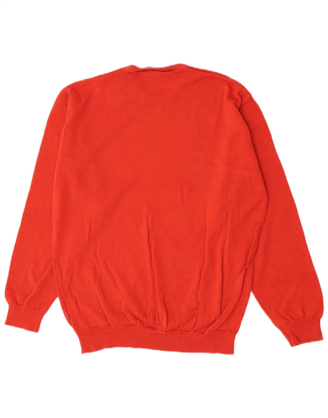 Maglione maglione girocollo da uomo Lacoste taglia 6 XL lana vergine rossa