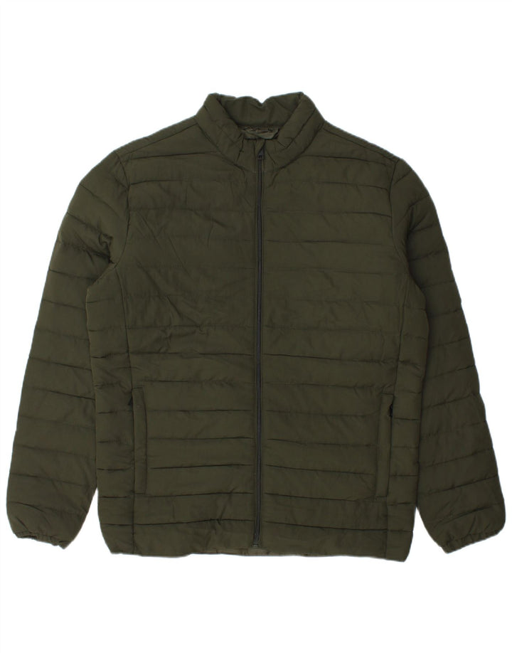 Giacca imbottita da uomo Jack & Jones UK 38 verde medio