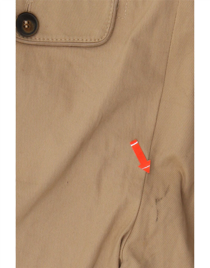 MASSIMO DUTTI Womens Slim Casual Trousers  W32 L28 Beige Vintage Massimo Dutti and Second-Hand Massimo Dutti from Messina Hembry 
