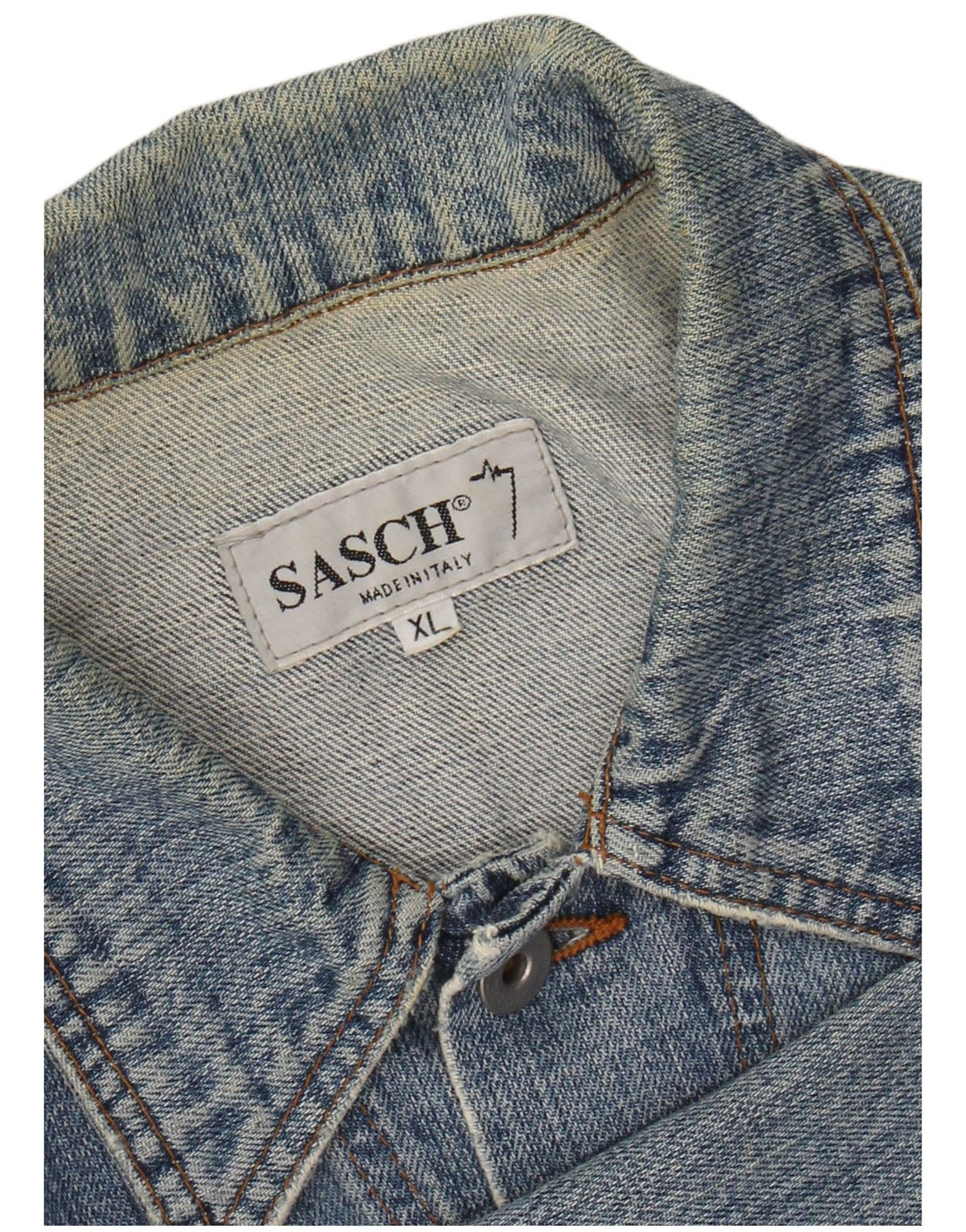 Giacca in denim da donna SASCH UK 18 XL Blu