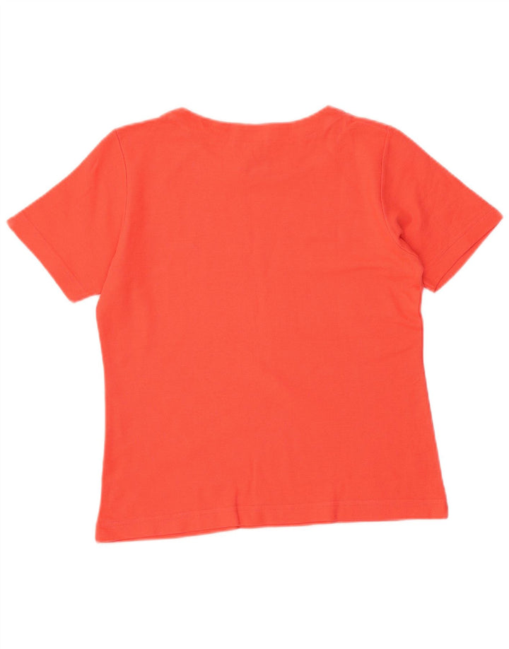 T-shirt corta da donna FILA IT 44 arancione medio