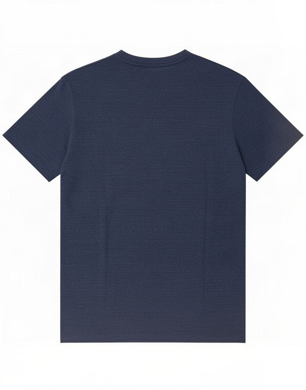 Leone 1947 T-shirt grafica da donna Top UK 14 Large Blu navy Cotone