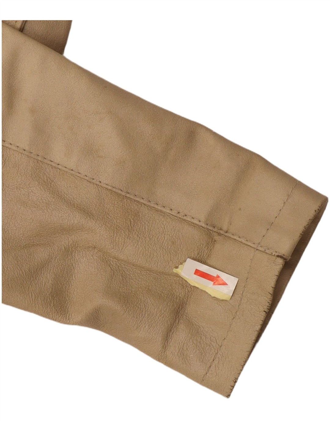 Giacca in pelle da donna Viamaestra UK 12 Pelle beige media