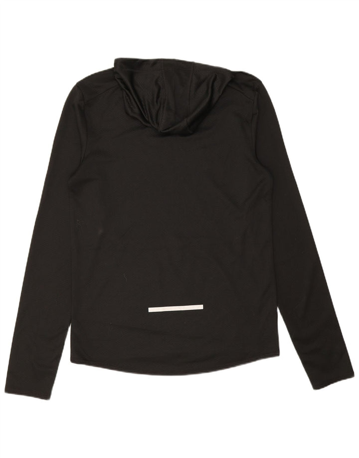 Maglia da uomo a maniche lunghe Russell Athletic UK 34/36 piccola in poliestere nero