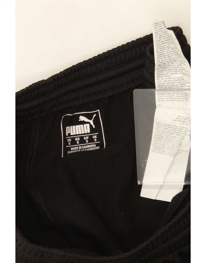 Pantaloni da tuta da uomo Puma Joggers piccoli in poliestere nero