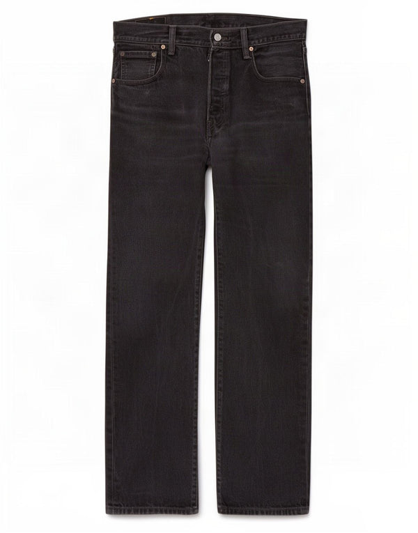 Levi's Uomo 501 Jeans dritti W33 L32 Cotone Nero