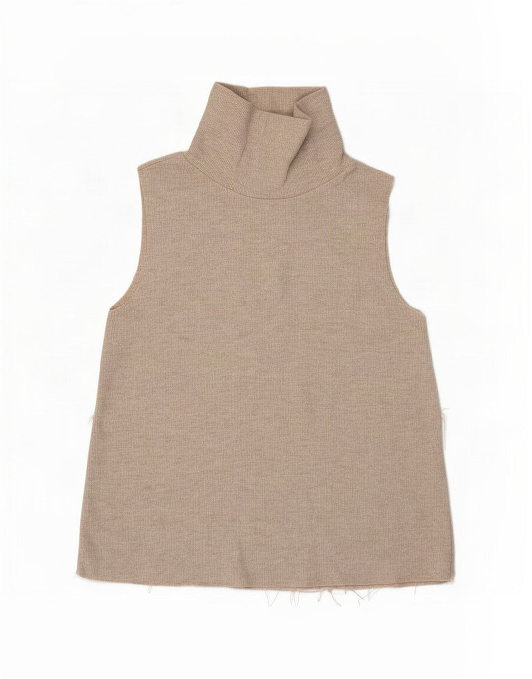 Canotta da donna Zara UK 12 Poliestere beige medio