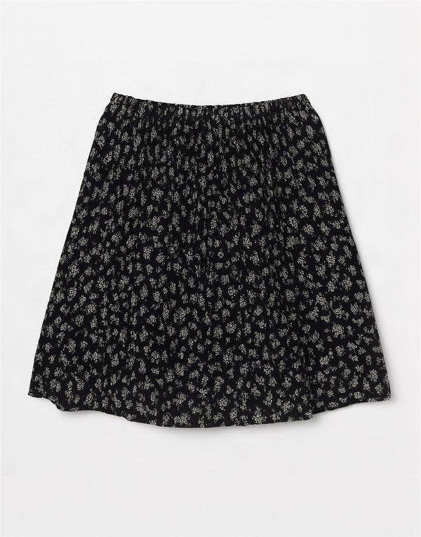 Cacharel Womens Cullotes Bermuda Shorts UK 6 XS W30 Black Floral Polyester
