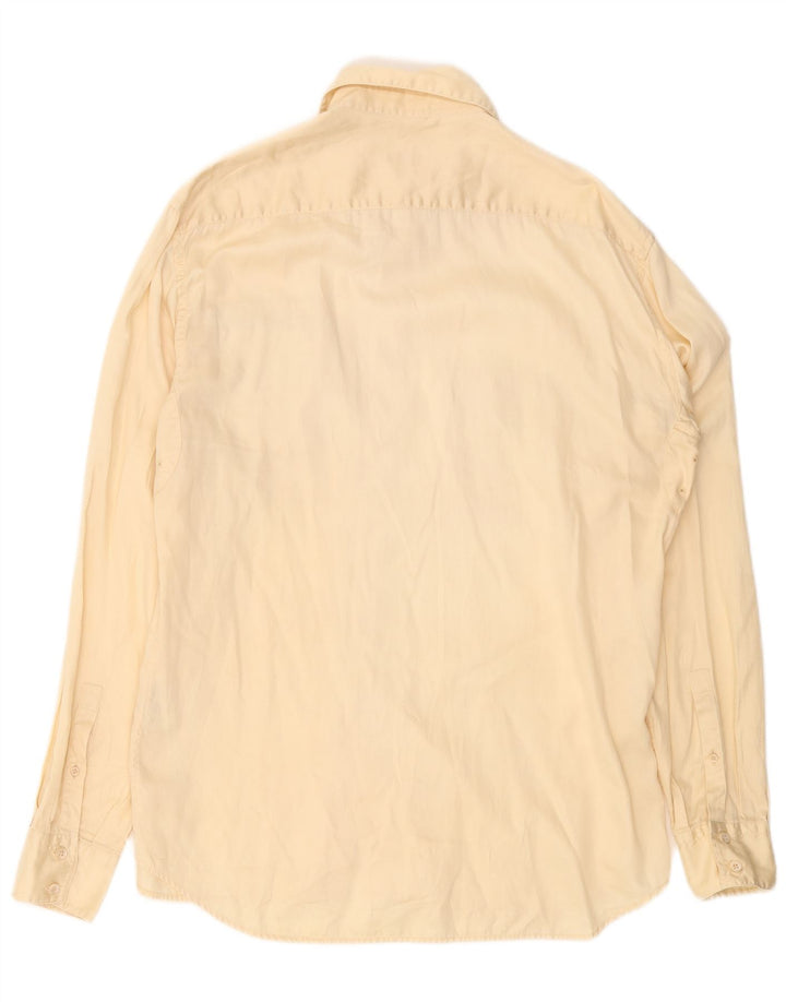 PRADA Camicia da uomo Taglia 43 17 XL Cotone giallo