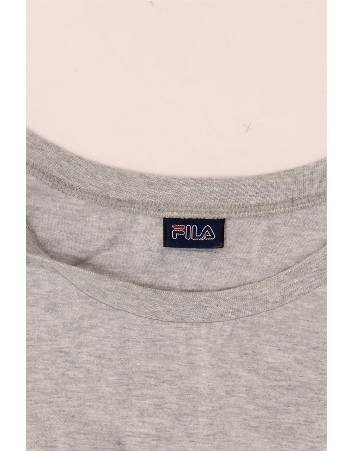 T-shirt da donna FILA Top UK 18 XL Grigio