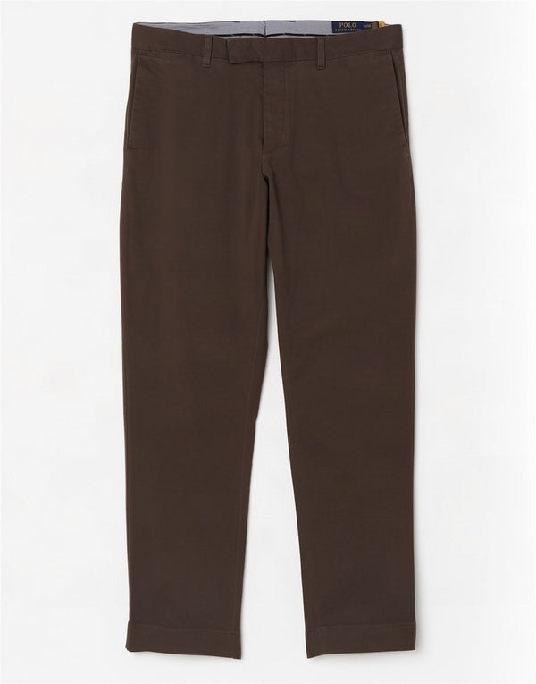 Pantaloni da abito slim fit da uomo Polo Ralph Lauren W34 L30 in cotone grigio