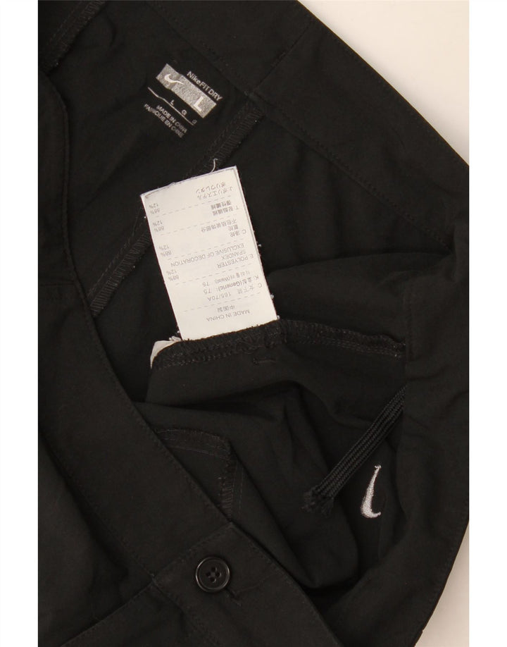 Pantaloncini casual da donna Nike Large W32 poliestere nero