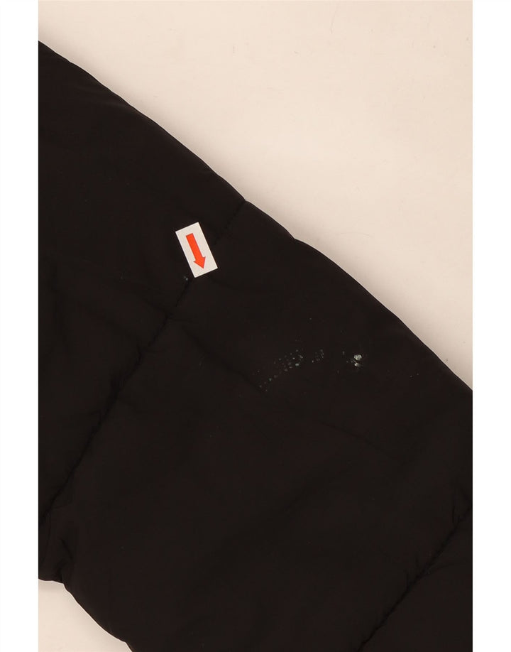 Topshop Giacca imbottita oversize con cappuccio da donna Petite UK 8 piccola nera