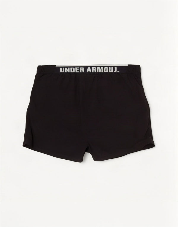 Pantaloncini sportivi grafici da uomo Under Armour medio nero