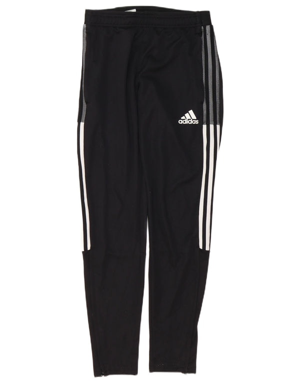 Pantaloni da tuta Adidas Aeroready da donna UK 8 Small Poliestere nero