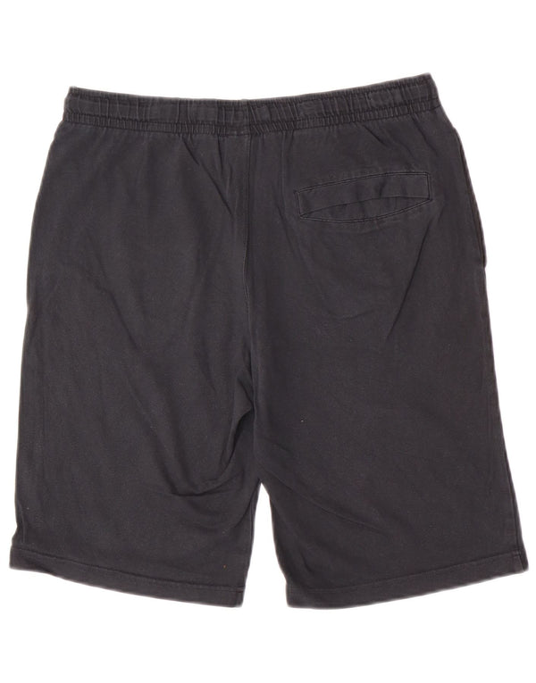 Pantaloncini sportivi Nike da uomo, cotone medio nero