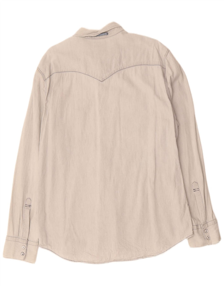 Camicia LEVI'S da uomo slim fit XL in cotone blu