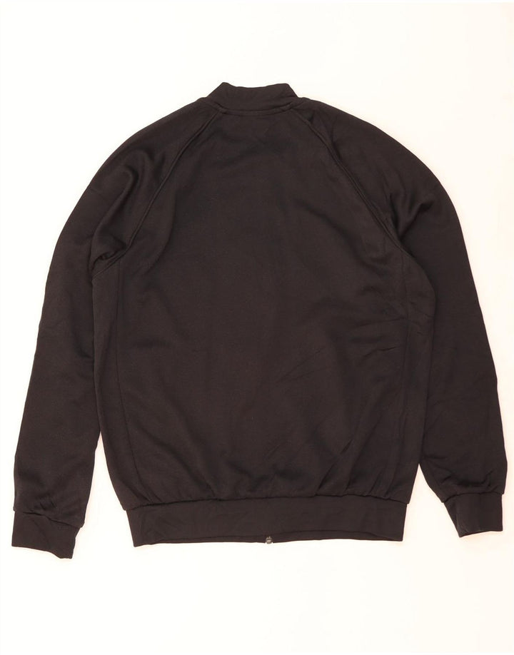 Giacca da tuta da uomo ADIDAS grande nera in poliestere