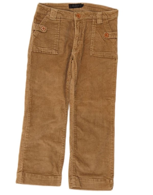 Pantaloni corti in velluto a coste da donna A Wear UK 10 piccoli W28 L22 Beige