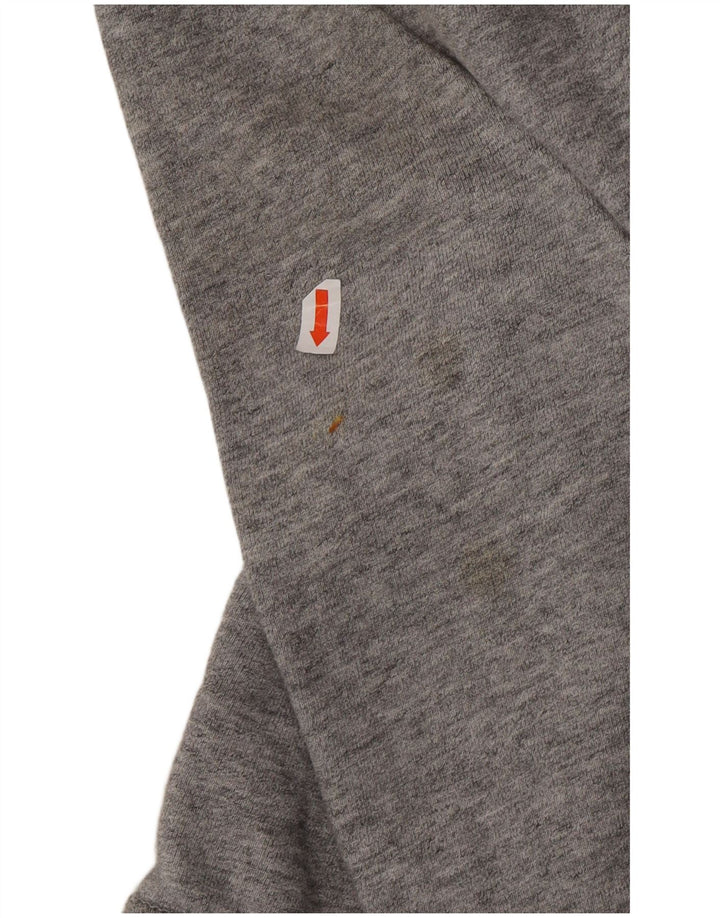 J. CREW Mens Sweatshirt Jumper Large Grey Flecked Cotton