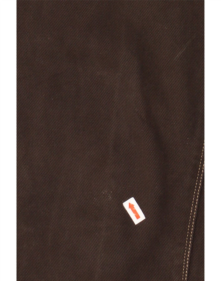 AMERICANINO Pantaloni Chino Slim Uomo IT 48 Medio W30 L34 Marrone Cotone