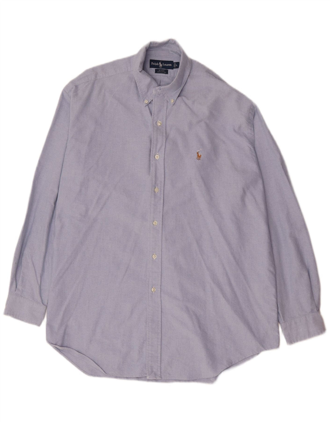 Ralph Lauren Camicia Blake da uomo grande in cotone blu