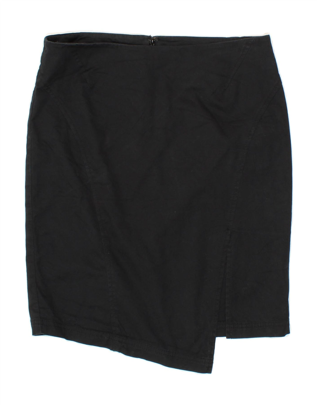 STEFANEL Womens Pencil Skirt IT 42 Medium W28  Black Vintage Stefanel and Second-Hand Stefanel from Messina Hembry 