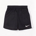 Pantaloncini sportivi Nike da ragazzo Dri Fit 8-9 anni Small Nero Colourblock Poliestere