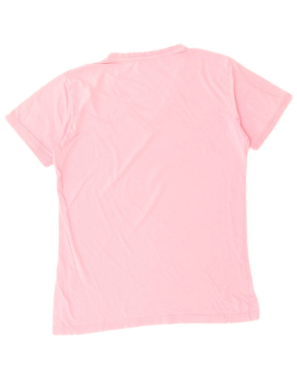T-shirt da donna KAPPA Top UK 18 XL cotone rosa