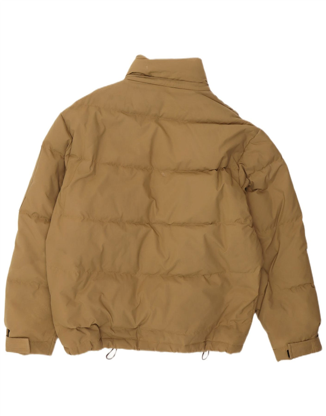 Giacca imbottita ampia da uomo Esprit UK 36 piccola in nylon beige