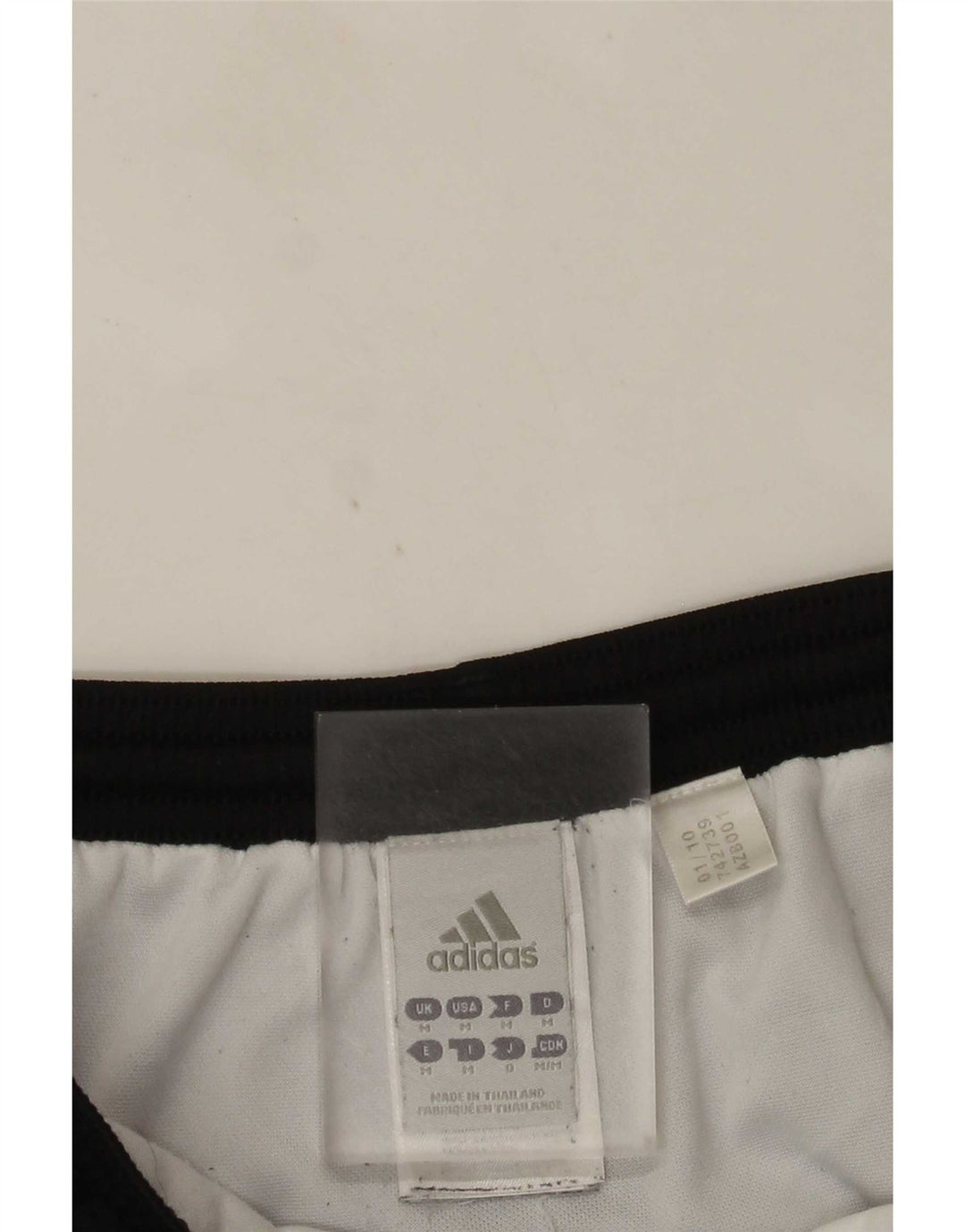 Pantaloncini sportivi Adidas Climalite da uomo medio poliestere nero