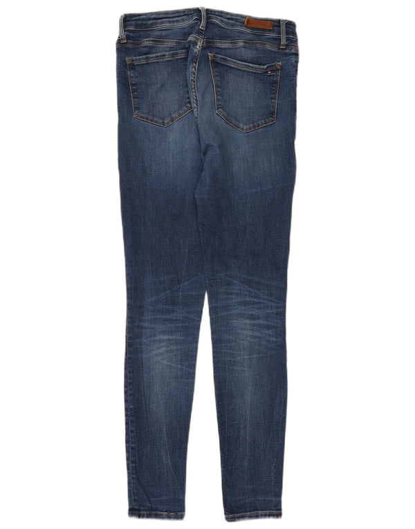 Jeans skinny Como da donna Tommy Hilfiger W27 L28 cotone blu