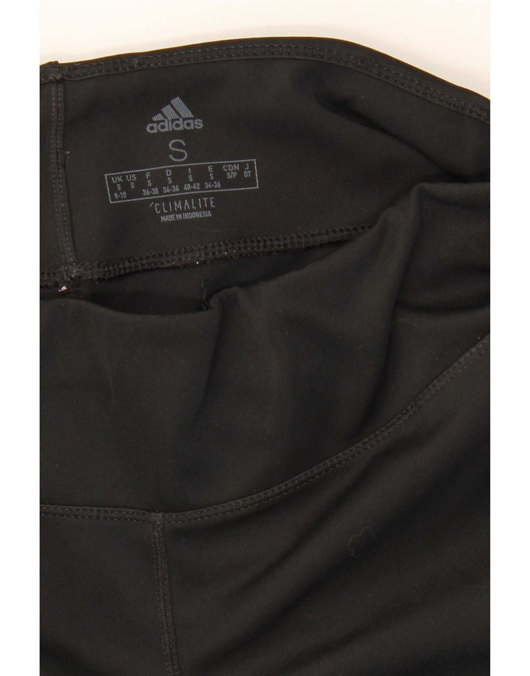 Leggings Adidas Aeroready Capri da donna UK 8/10 Small Poliestere nero