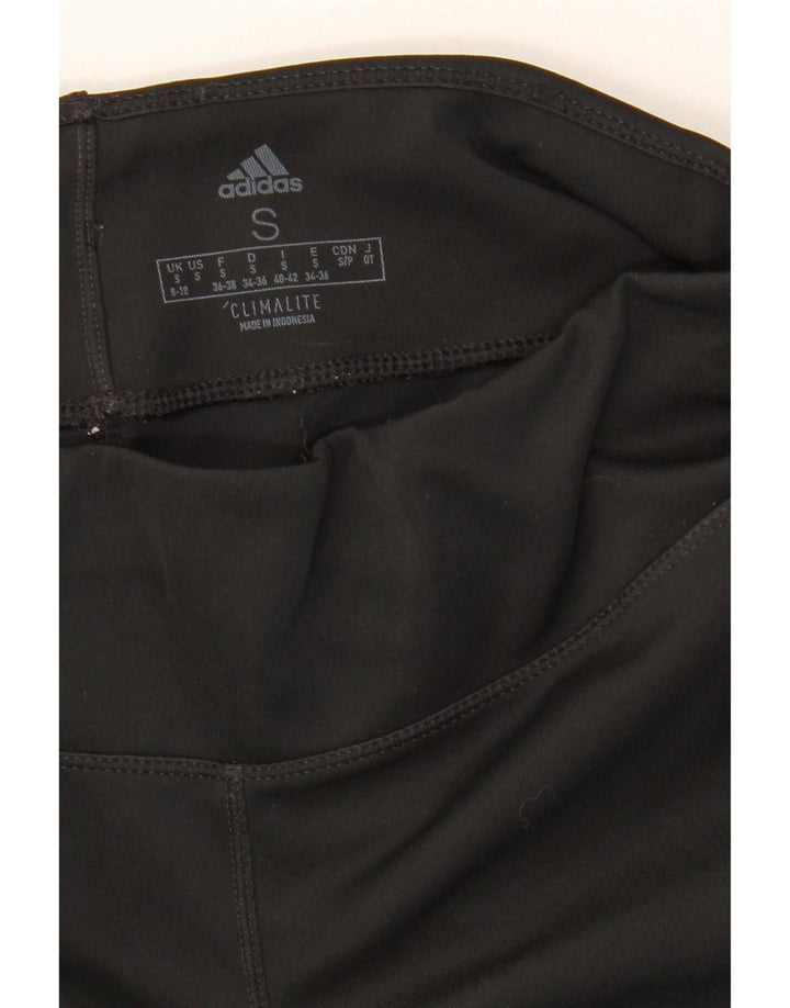 Leggings Adidas Aeroready Capri da donna UK 8/10 Small Poliestere nero