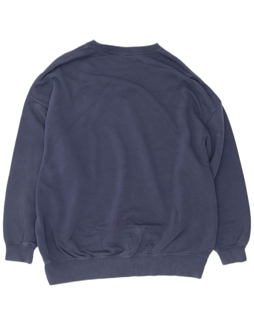 Felpa oversize con grafica Nike da uomo, XS, cotone blu navy
