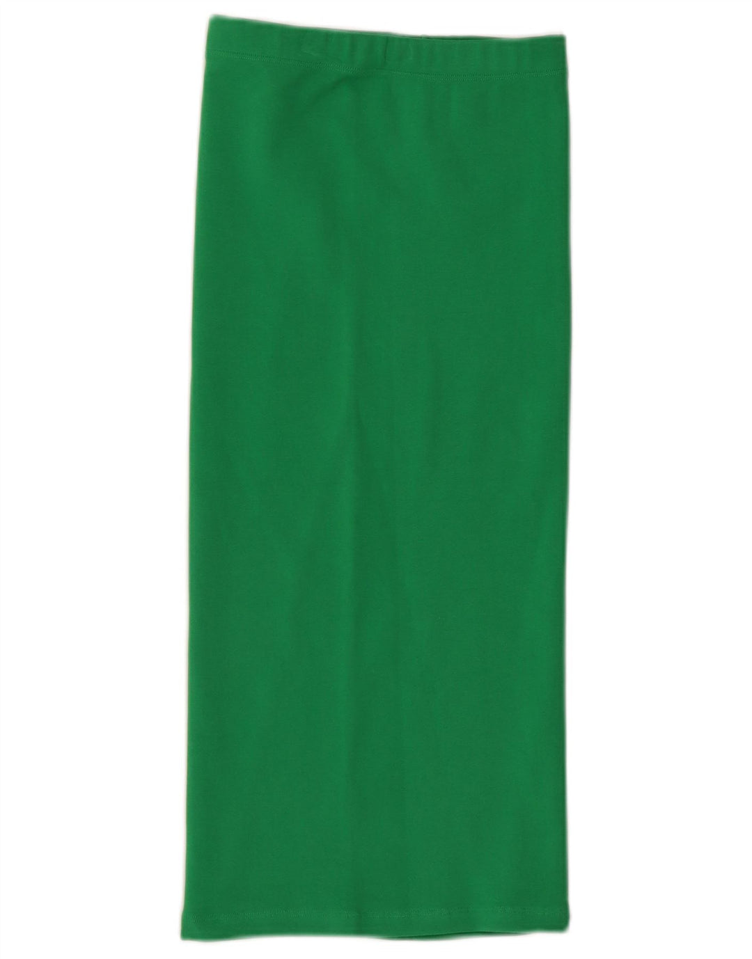 Gonna longuette da donna Zara media W28 in cotone verde
