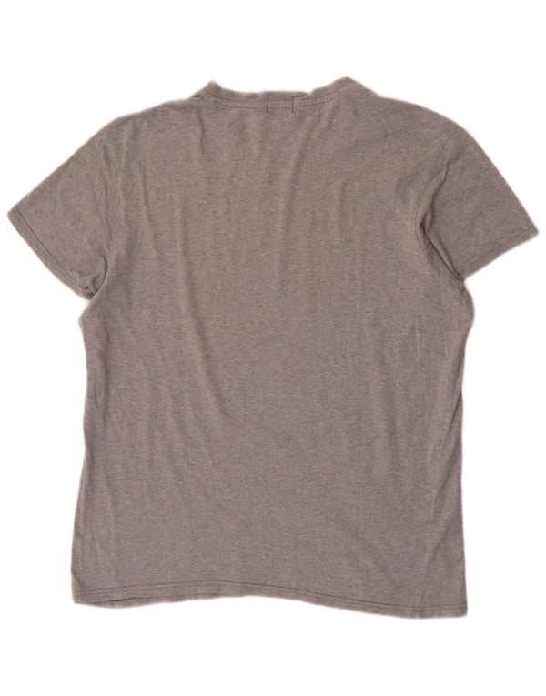 Levi's Mens T-Shirt Top Large Grey Cotton